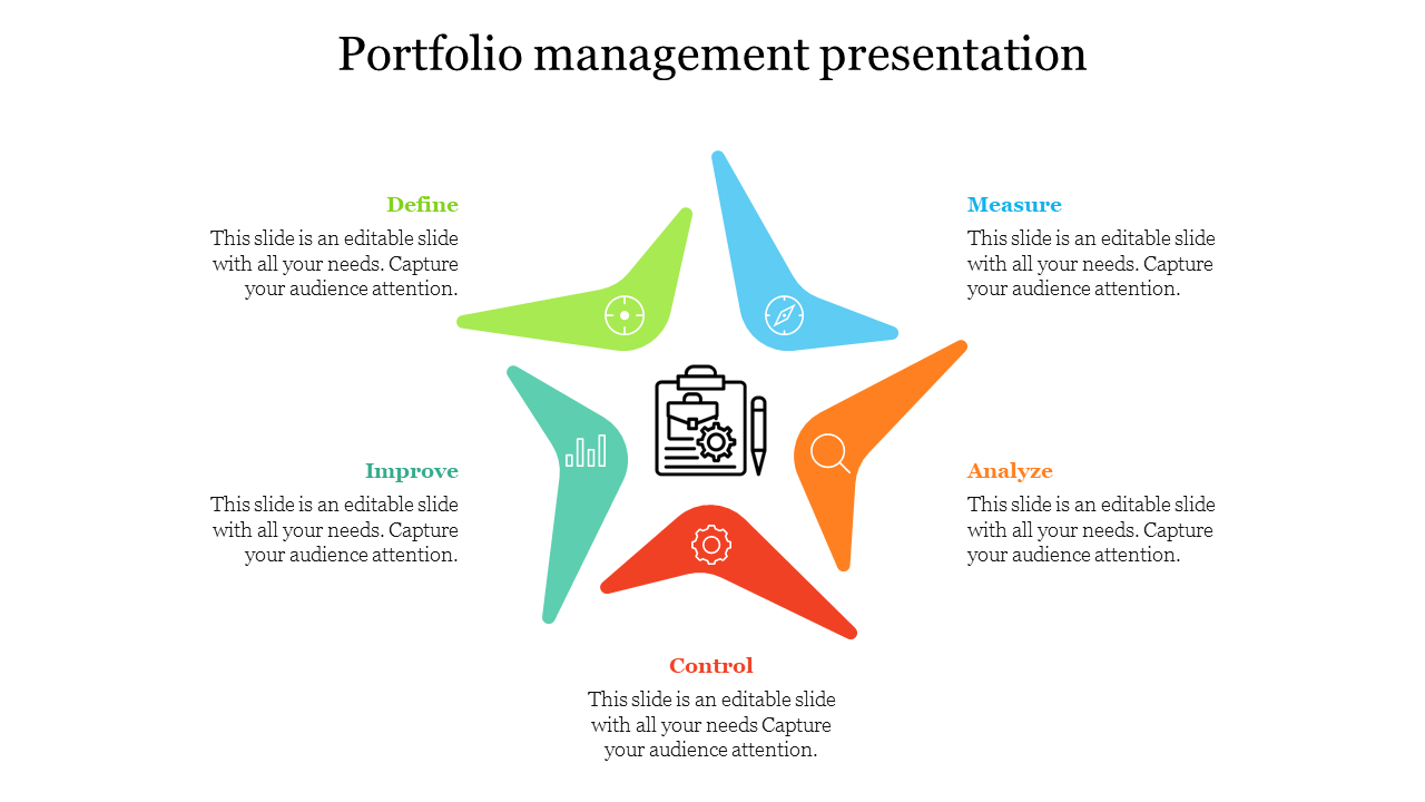 Portfolio management presentation